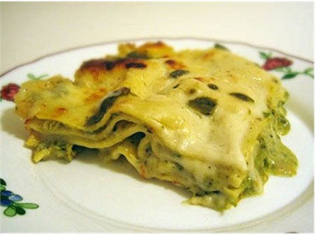 Lasagne al pesto vaschetta monoporzione 6 €/vaschetta